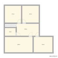 Plan avec escaliers à la place des toilettes