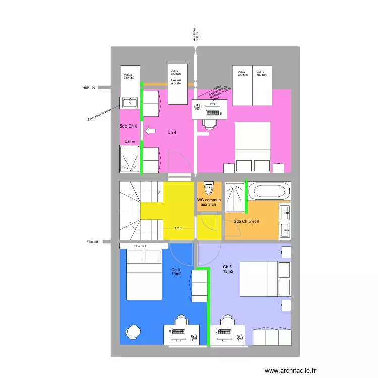 Victor Gilsoul Rez+2 Unif Adé V3. Plan de Victor Gilsoul Rez+2 Unif Adé V3. Plan de
