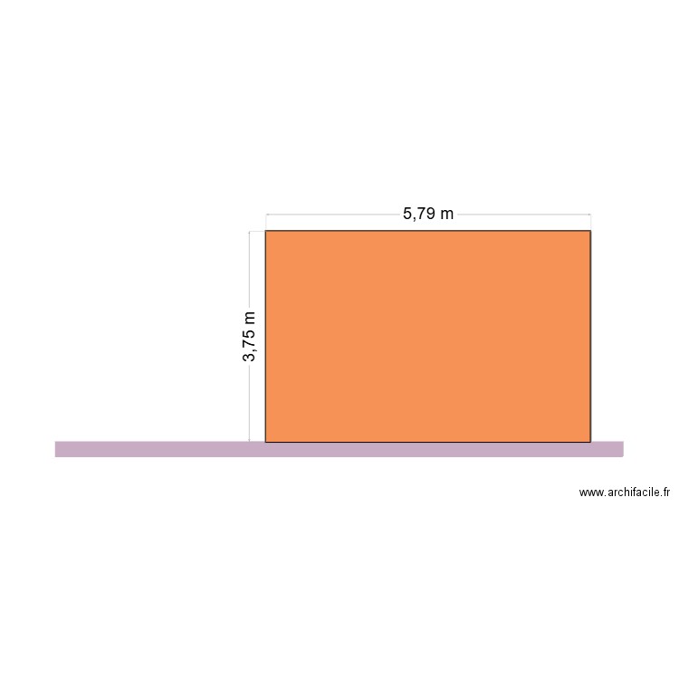 VERANDA. Plan de 0 pièce et 0 m2