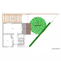 Plan de masse avec extension balcon