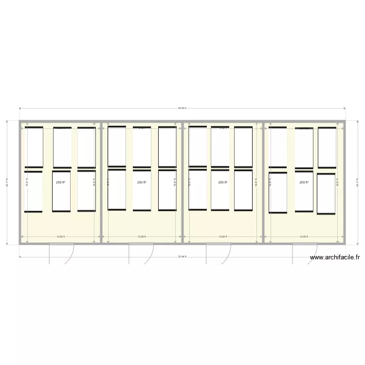 Power Four Dry. Plan de 