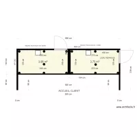 SCHEMA IMPLANTATION KIOSQUE DOUBLE M2 