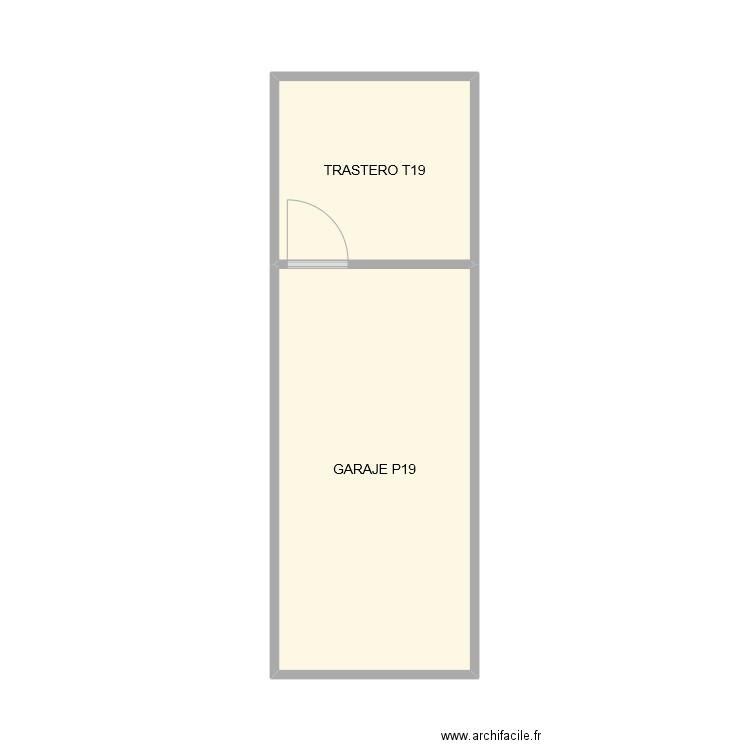 TRASTERO Y GARAJE BABAQUEL PEDROLA. Plan de 0 pièce et 0 m2