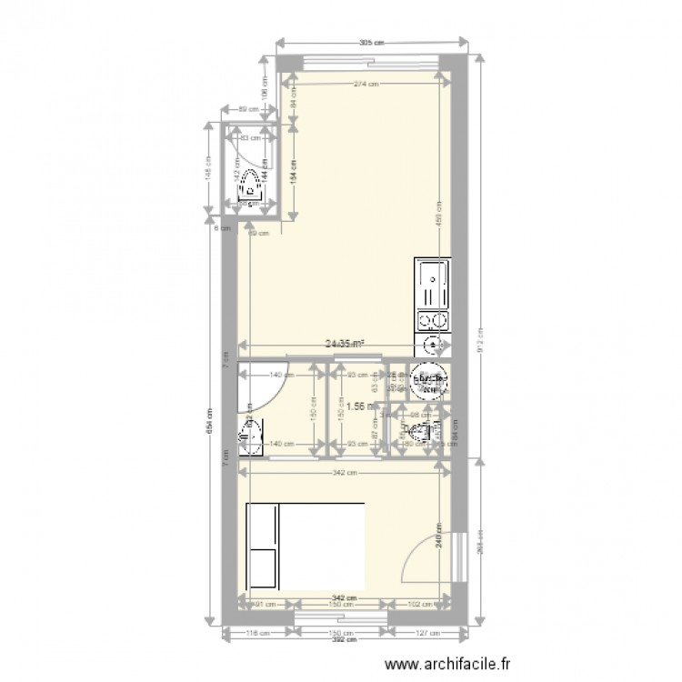 plan piece annexe. Plan de 0 pièce et 0 m2