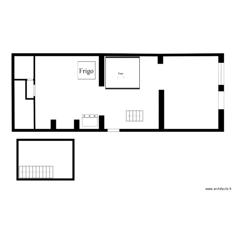 boulangerie auber . Plan de 0 pièce et 0 m2