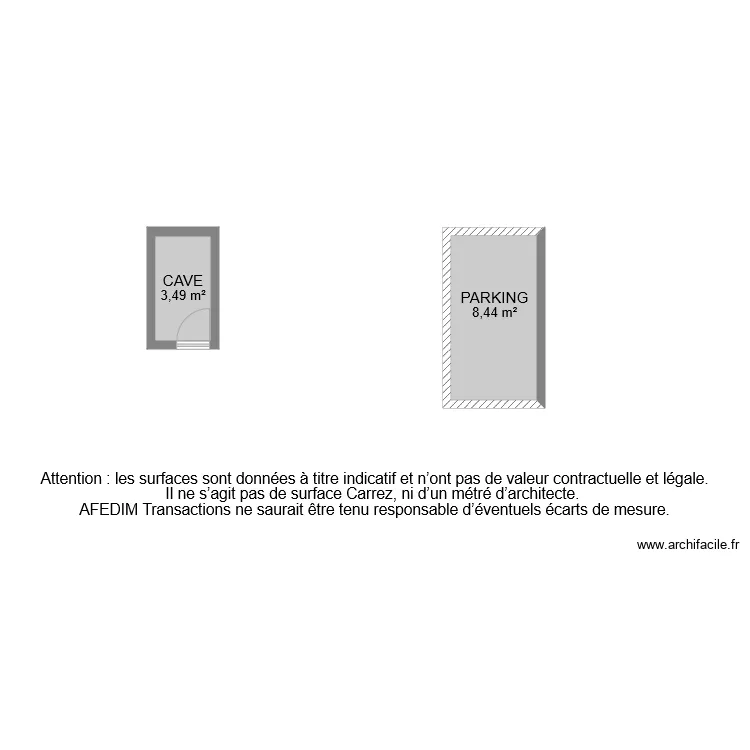 BI 6686 ANNEXES SS GARAGE. Plan de 