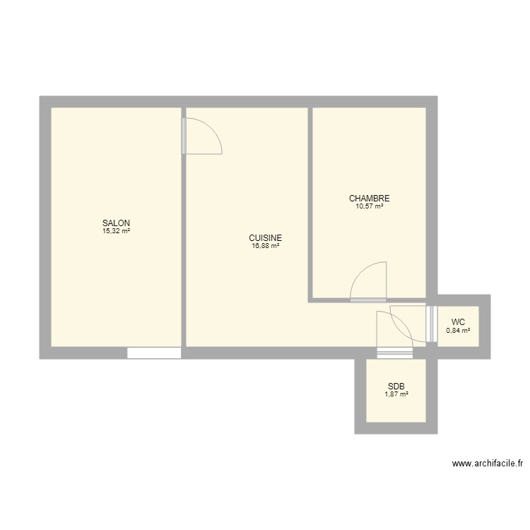 MENETRIER CENSEAU. Plan de 0 pièce et 0 m2