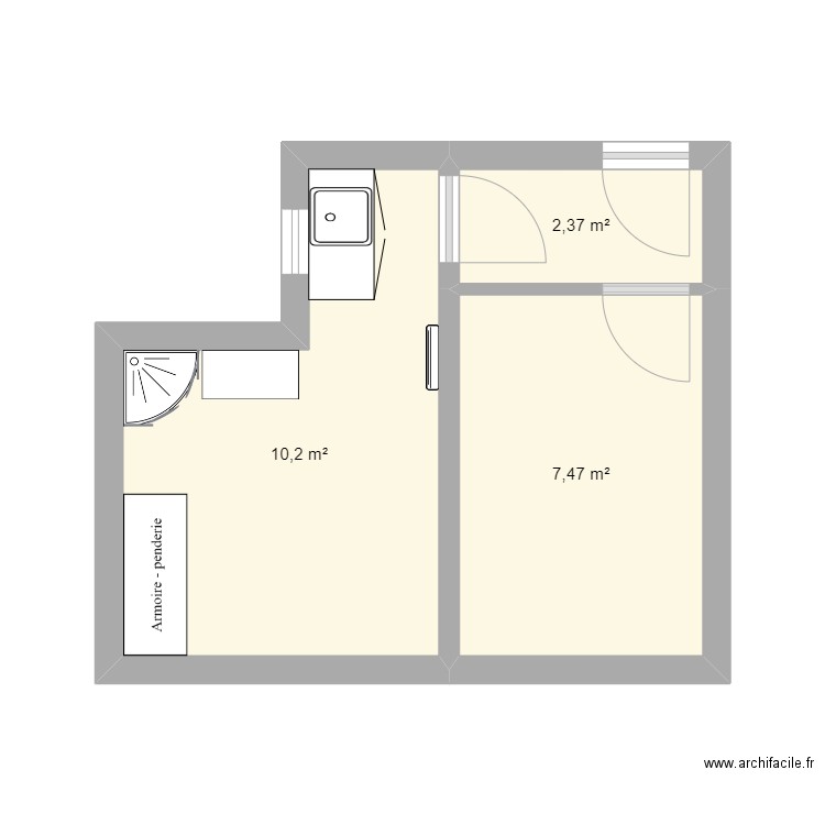 Actuel Stan. Plan de 0 pièce et 0 m2