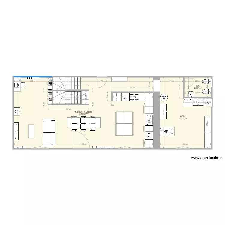 Monein RDC Projet 2. Plan de 