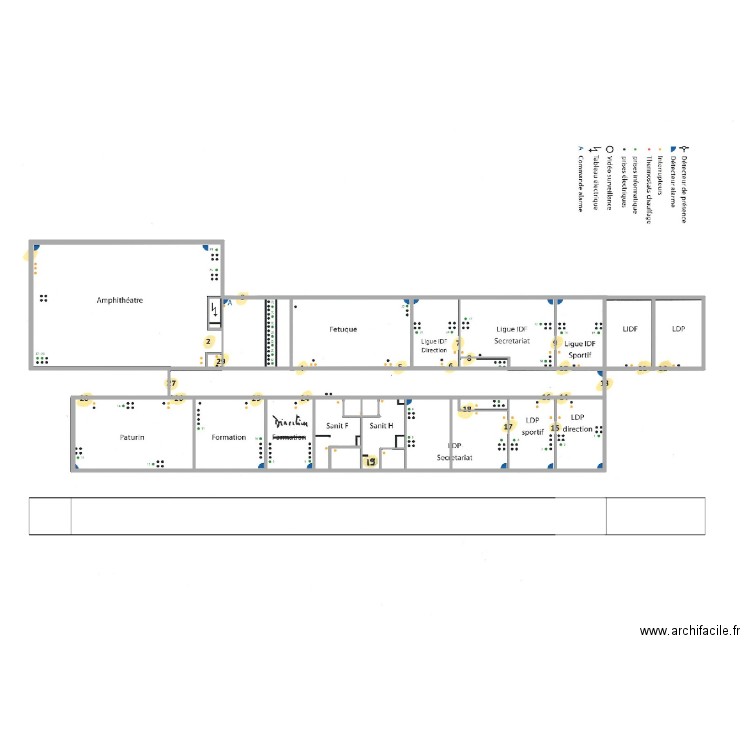 CNEF FFGOLF. Plan de 0 pièce et 0 m2