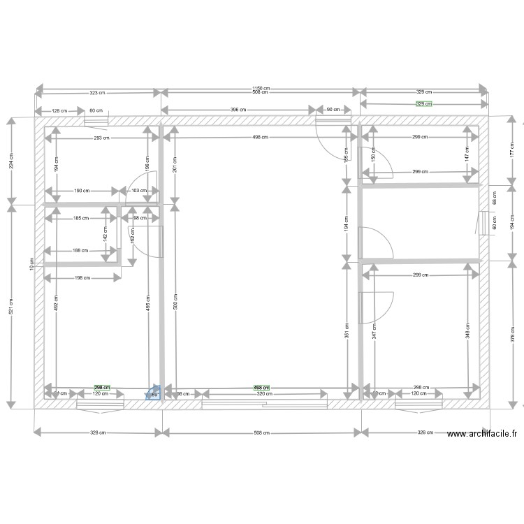 fredcotations1. Plan de 0 pièce et 0 m2