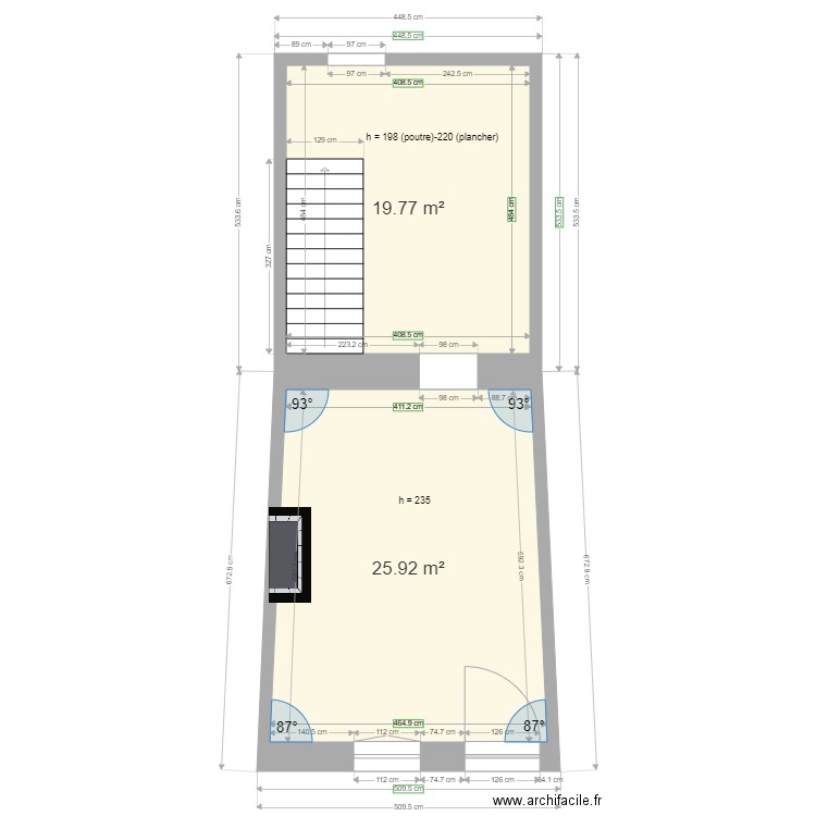 Beaucel 1 RDC nu. Plan de 0 pièce et 0 m2