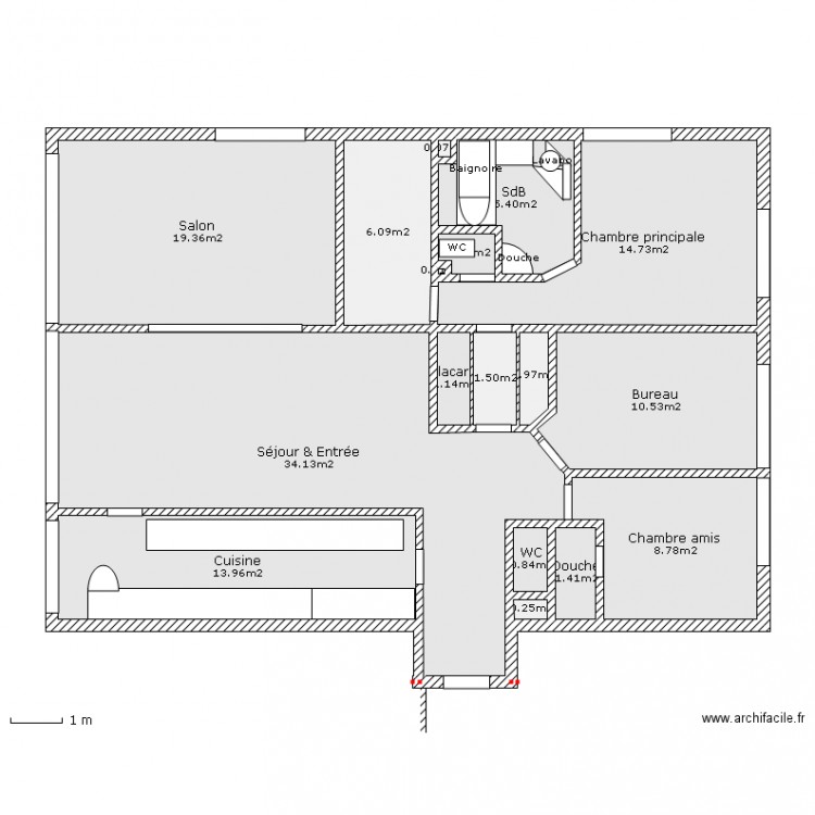 essai. Plan de 0 pièce et 0 m2