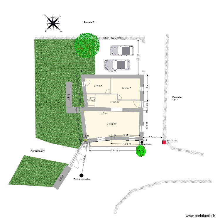 Grange 9. Plan de 0 pièce et 0 m2