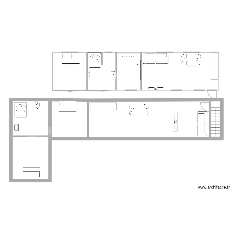 chambre rdc. Plan de 0 pièce et 0 m2