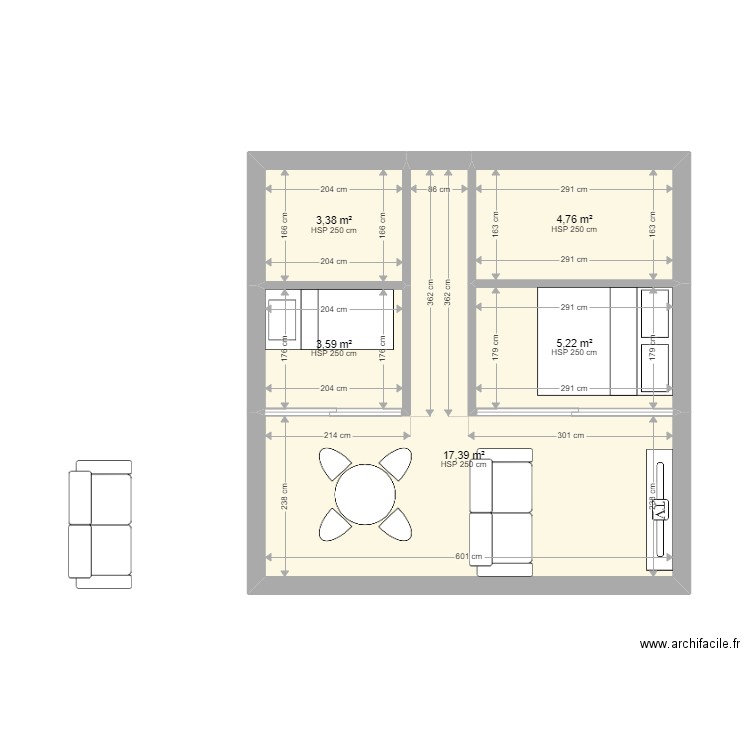 Cala Llevado Option 3. Plan de 0 pièce et 0 m2