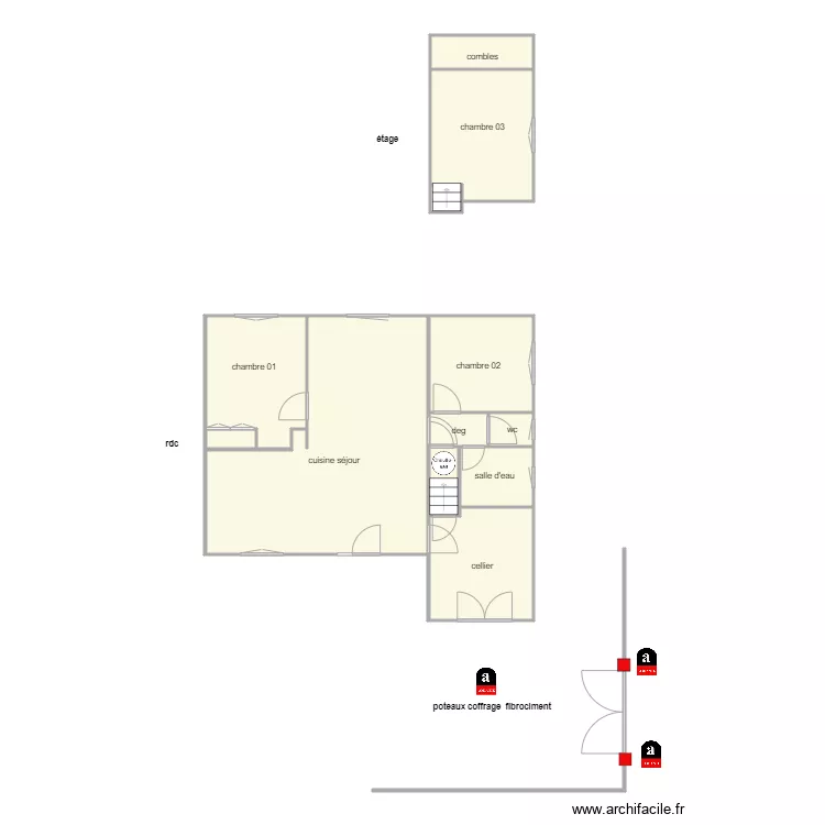 roche 1381 am. Plan de 