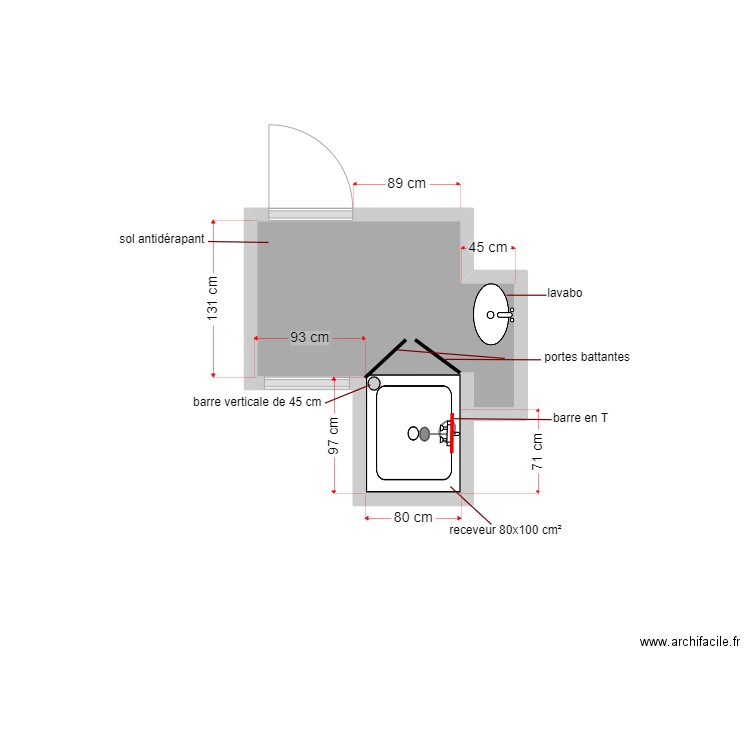 plan projeté dossier 5836. Plan de 0 pièce et 0 m2