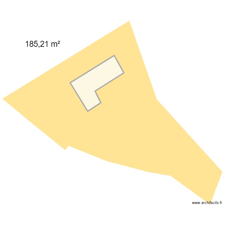 calou. Plan de 1 pièce et 185 m2