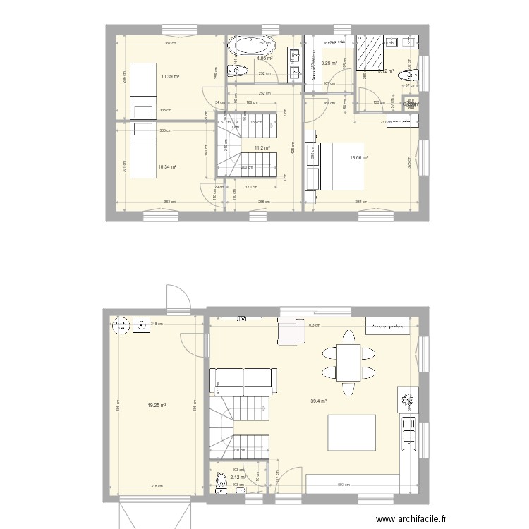 test. Plan de 0 pièce et 0 m2