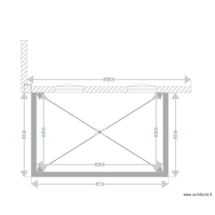 plan de maçonnerie belamy. Plan de 0 pièce et 0 m2