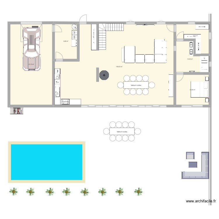 Maison. Plan de 0 pièce et 0 m2