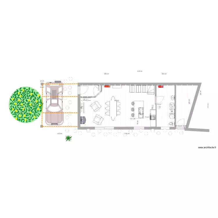 Esquenne 5 rez de chauss&eacute;e. Plan de 