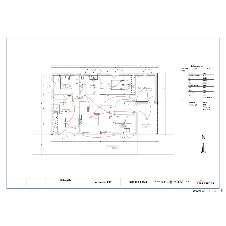 LEBAILLY ARTBATI. Plan de 0 pièce et 0 m2