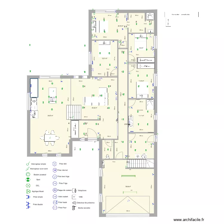 Chantier Quentin 1. Plan de 
