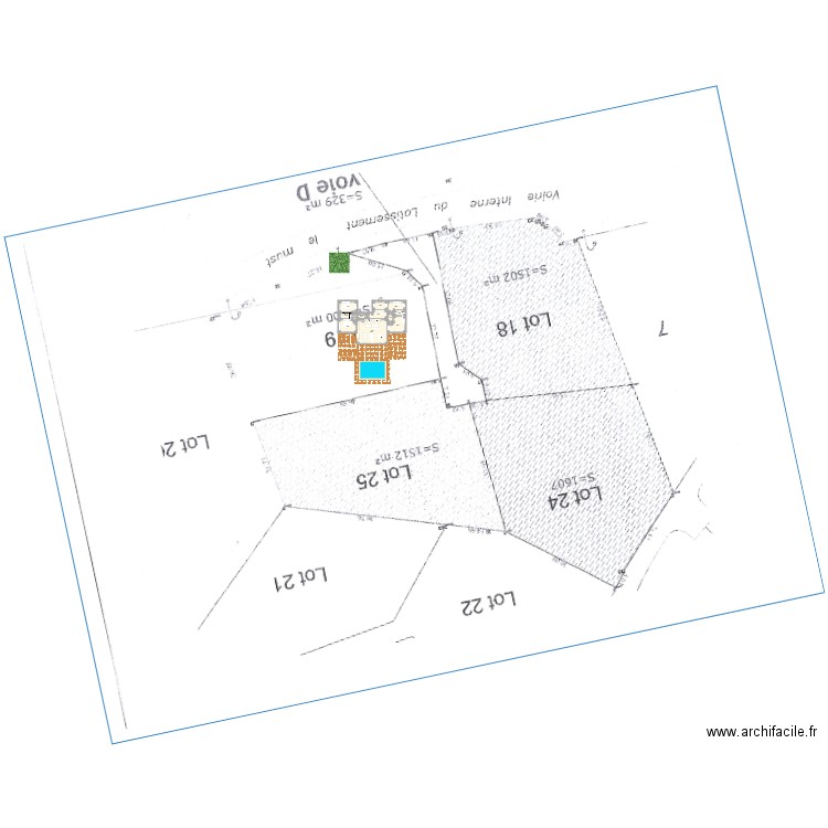 PLAN MAISON 8 11. Plan de 0 pièce et 0 m2