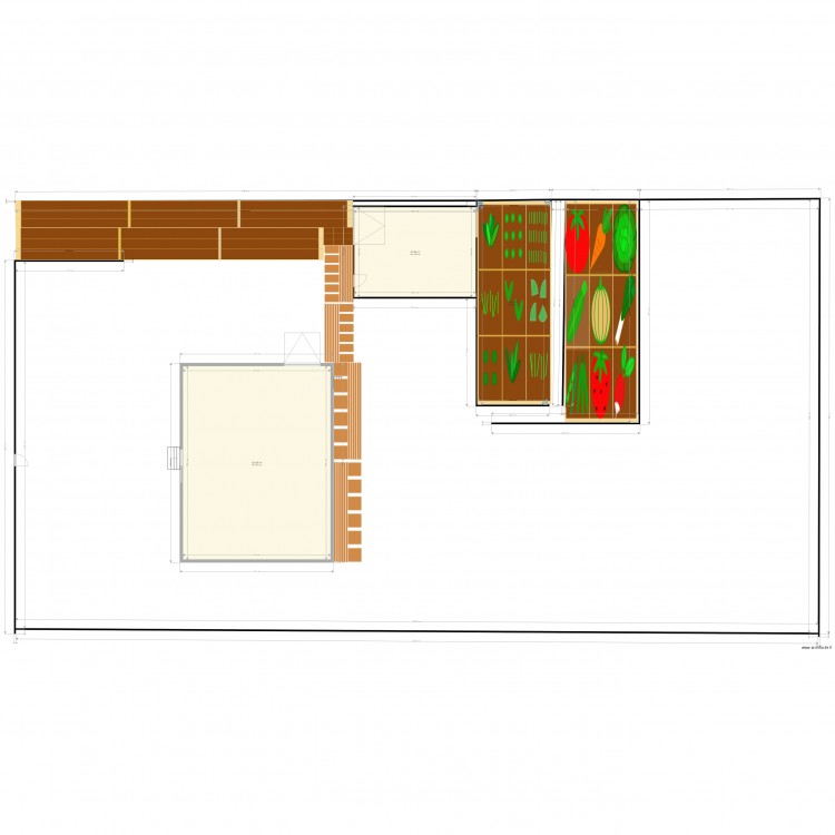 plan maison. Plan de 0 pièce et 0 m2