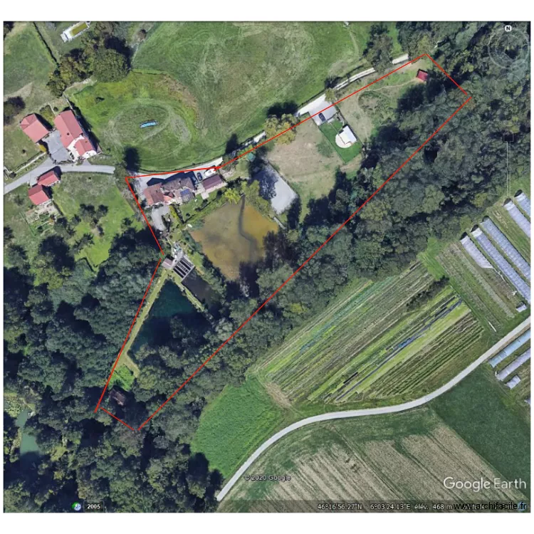 terrain. Plan de terrain. Plan de