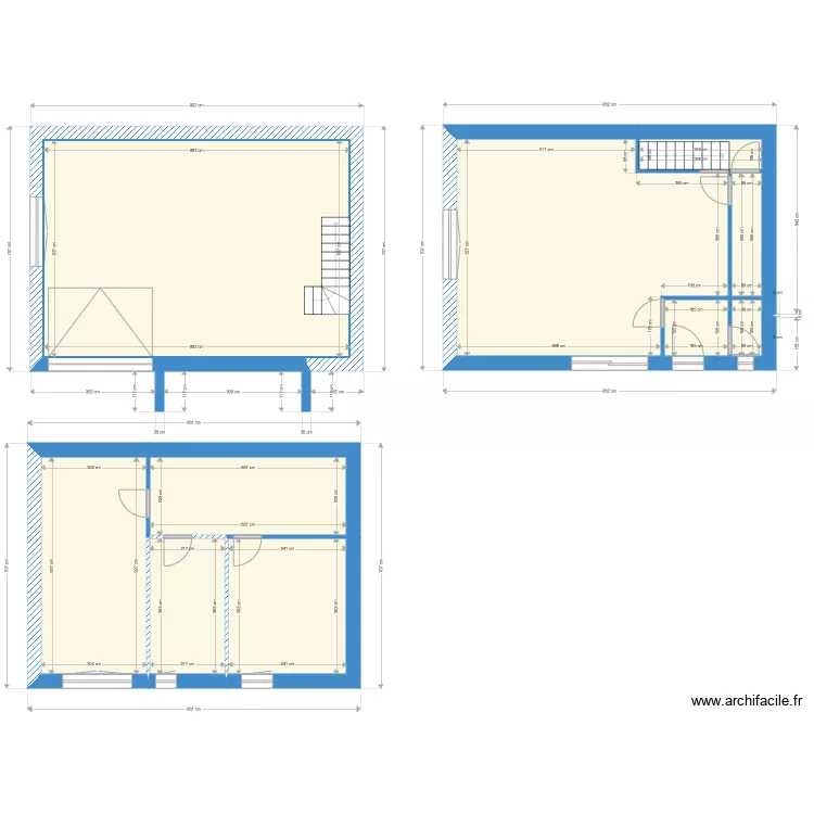 maisonnette. Plan de maisonnette. Plan de