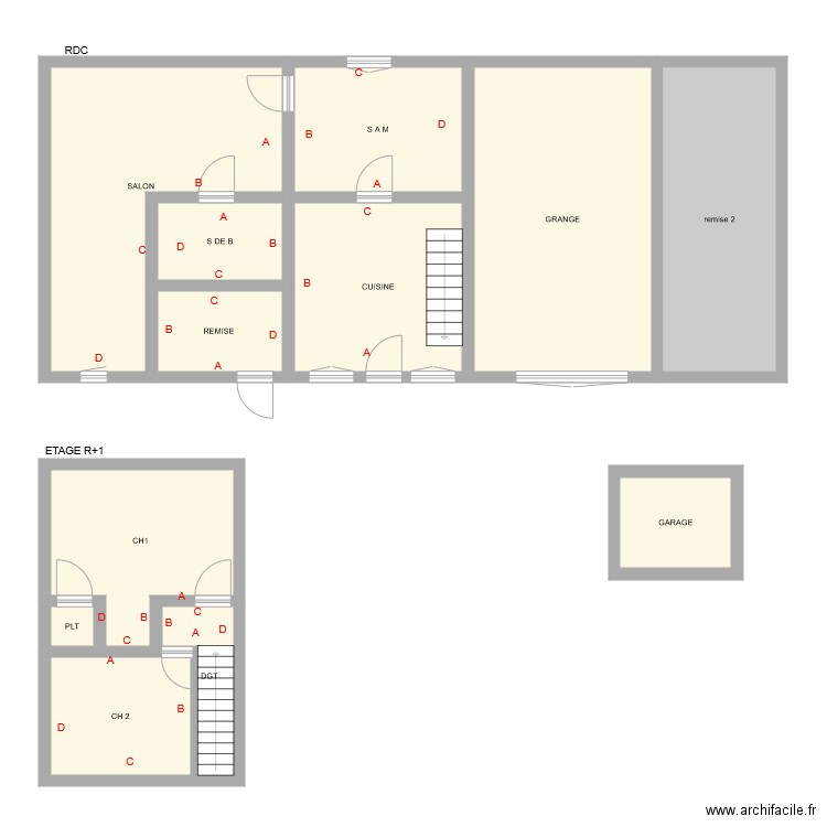 HUTTON. Plan de 0 pièce et 0 m2