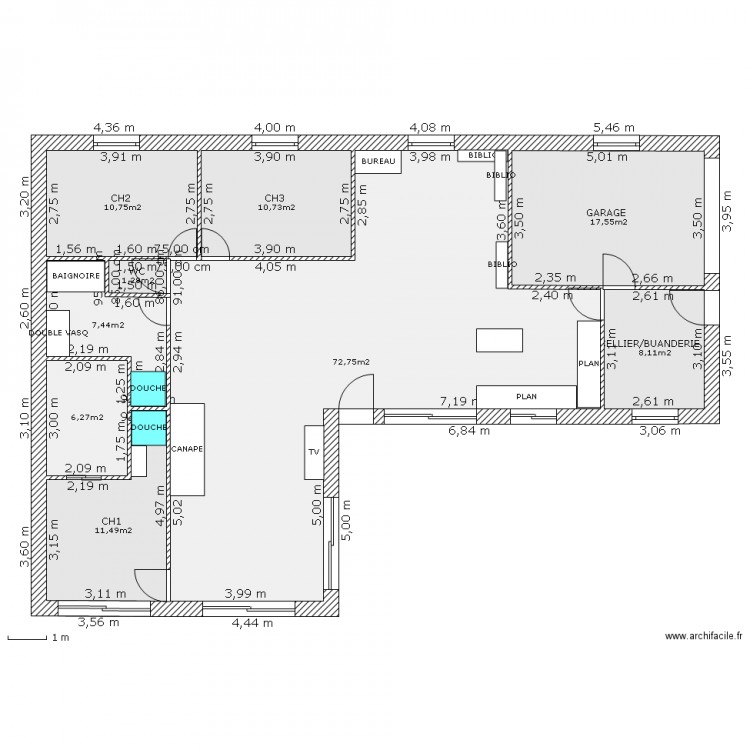 PLAN A. Plan de 0 pièce et 0 m2