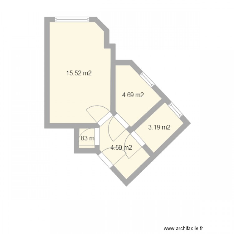 Plan. Plan de 0 pièce et 0 m2