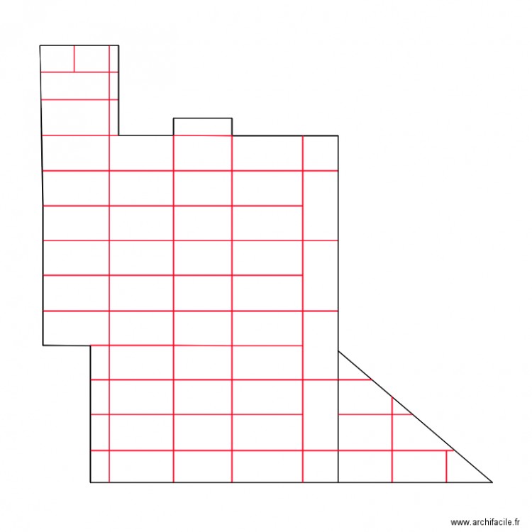 dallage. Plan de 0 pièce et 0 m2