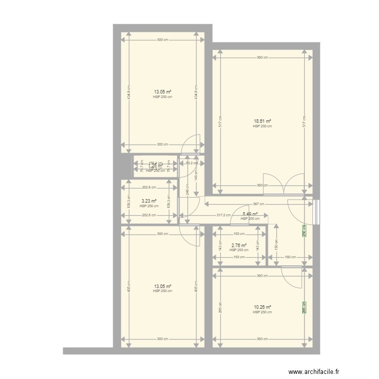 rouvreau. Plan de 0 pièce et 0 m2