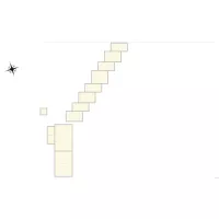 Scierie PG semi-mitoyens en escalier