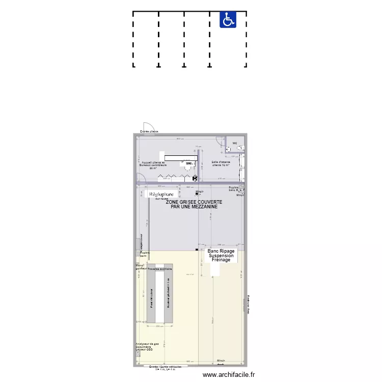 CCT VL HPG Mon Contr&ocirc;le Technique ORVAULT. Plan de 