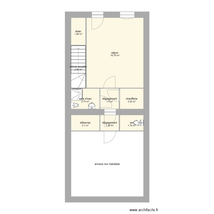 MONDON M. Plan de 0 pièce et 0 m2