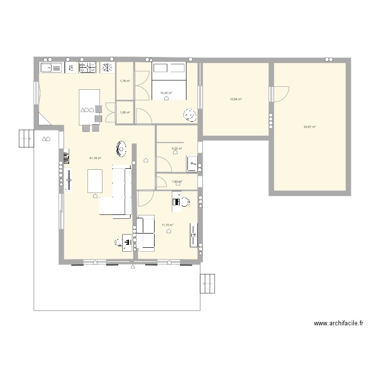 Oraison last. Plan de 0 pièce et 0 m2