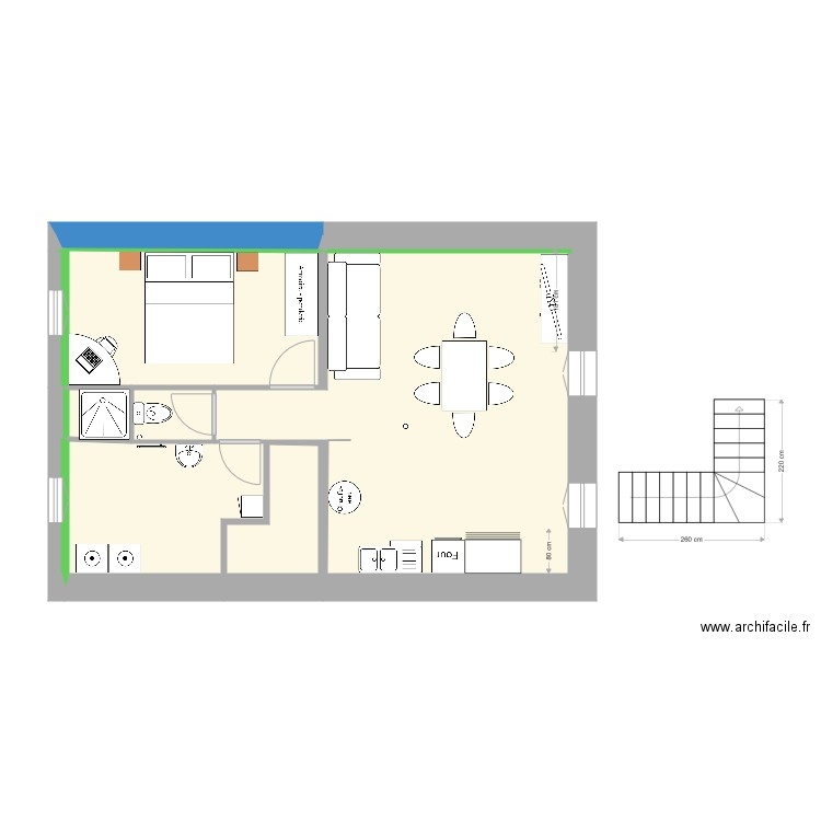 Démarié Premier étage 20201020. Plan de 0 pièce et 0 m2