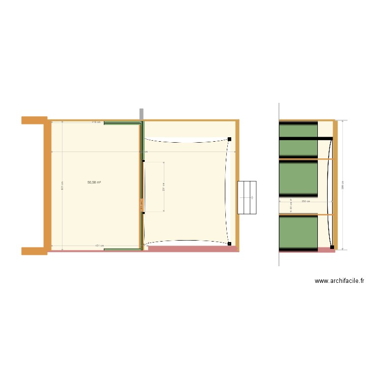 Panneau bois 03. Plan de 0 pièce et 0 m2