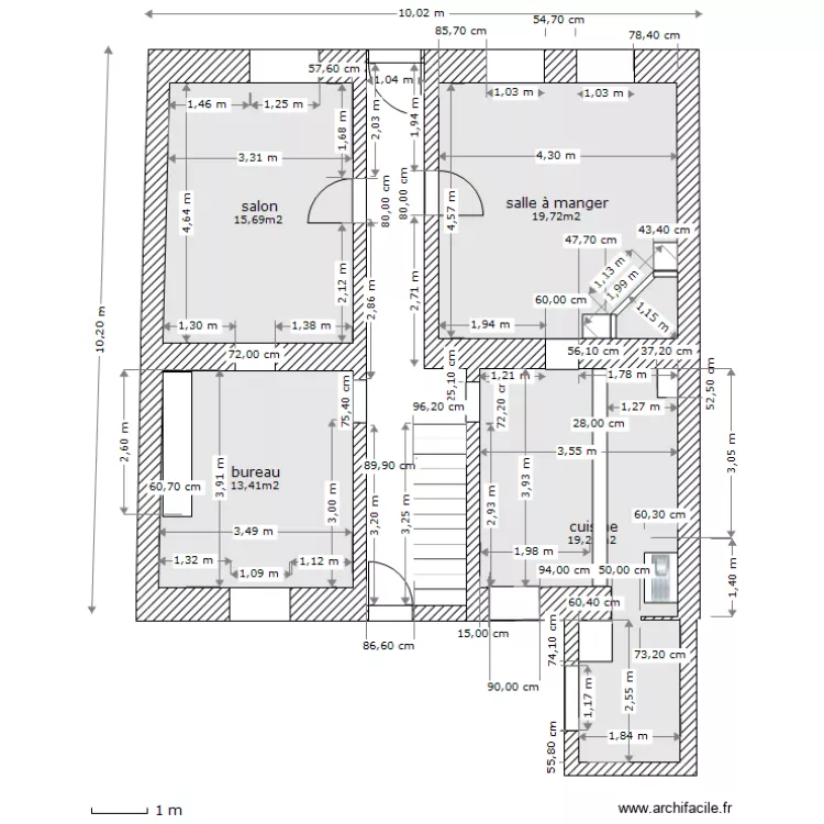 plan_rdc_hombourg_j_chemin&eacute;e. Plan de 