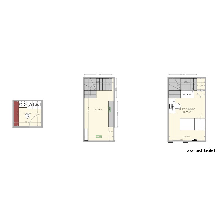maison. Plan de 0 pièce et 0 m2