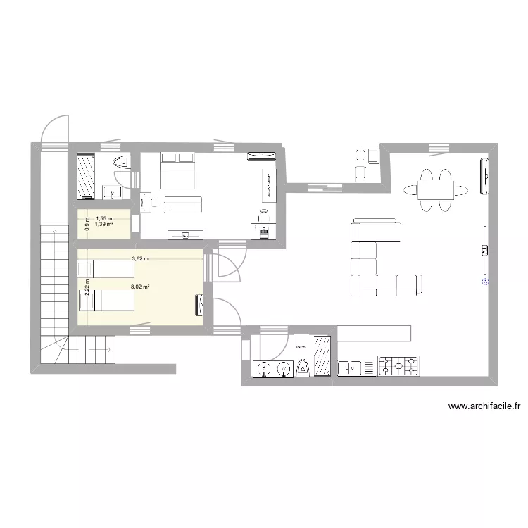 plan 2. Plan de 