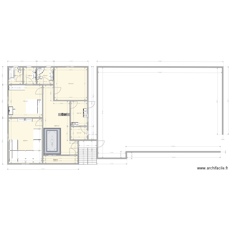 Niveau 2. Plan de 0 pièce et 0 m2