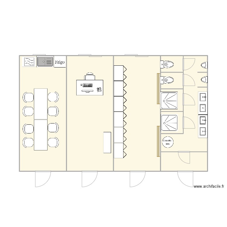 EUROPEAN HOMES - BEYNOST. Plan de 9 pièces et 57 m2