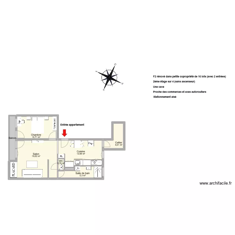 BARTHELEMY Champigneulles. Plan de 